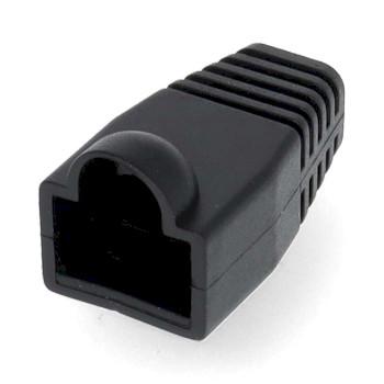 Trekontlasting RJ45 PVC Zwart Doos 10 Stuks - Nedis