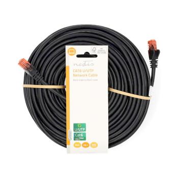 CAT6 Netwerkkabel RJ45 Male RJ45 Male U/UTP 30.0 m Rond PVC - Nedis