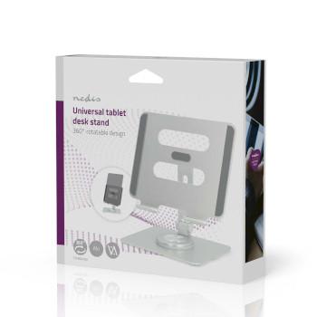 Tablet Standaard Standaard Draai- en Kantelbaar Zilver - Nedis