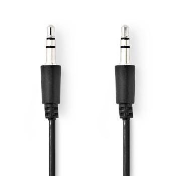 Stereo-Audiokabel 3,5 mm Male 3,5 mm Male Vernikkeld 1.00 m Rond - Nedis