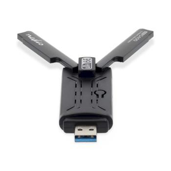 Netwerk-Dongel Wi-Fi AX5400 2.4/5/6 GHz (Triple Band) USB3.0 - Nedis