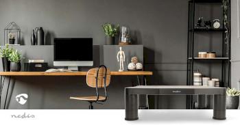 Monitorstandaard Ergonomie: Yes Maximaal draagvermogen: 18 kg - Nedis