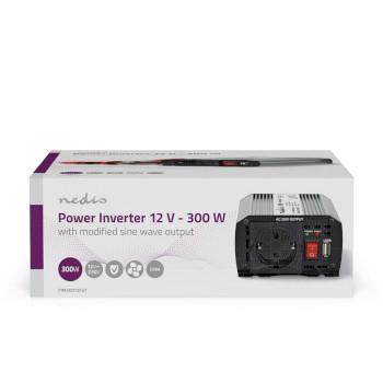 Omvormer Gemodificeerde Sinusgolf Ingangsvoltage: 12 V DC Apparaat - Nedis
