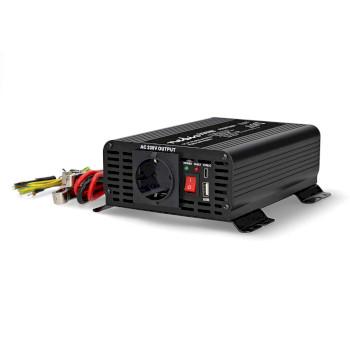 Omvormer Pure Sinusgolf Ingangsvoltage: 12 V DC Apparaat stroomoutput: - Nedis