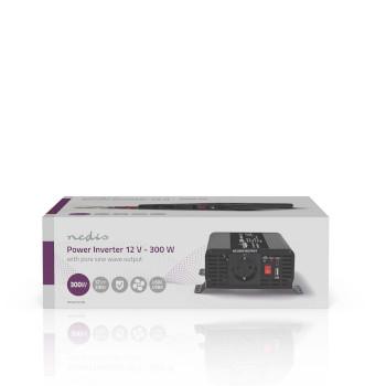 Omvormer Pure Sinusgolf Ingangsvoltage: 12 V DC Apparaat stroomoutput: - Nedis