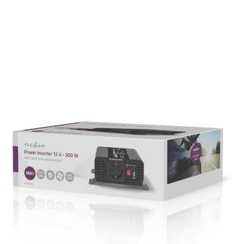 Omvormer Pure Sinusgolf Ingangsvoltage: 12 V DC Apparaat stroomoutput: - Nedis