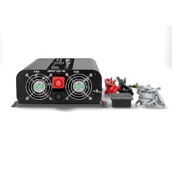Omvormer Pure Sinusgolf Ingangsvoltage: 24 V DC Apparaat stroomoutput: - Nedis