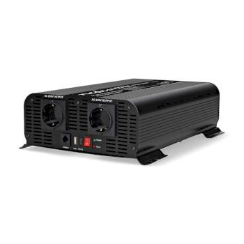 Omvormer Pure Sinusgolf Ingangsvoltage: 24 V DC Apparaat stroomoutput: - Nedis