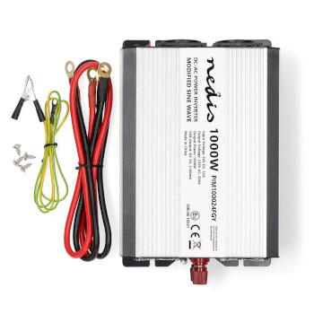 Omvormer Gemodificeerde Sinusgolf Ingangsvoltage: 24 V DC Apparaat - Nedis