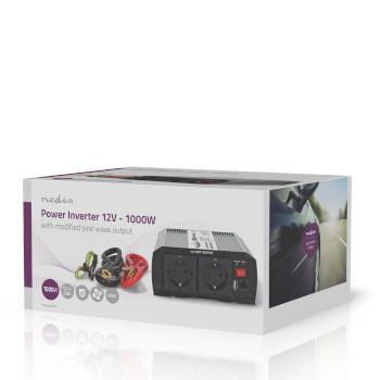 Omvormer Gemodificeerde Sinusgolf Ingangsvoltage: 12 V DC Apparaat - Nedis