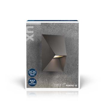 Pontio 15 Wandlamp Zwart - Nordlux
