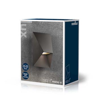 Pontio 15 Wandlamp Zwart - Nordlux