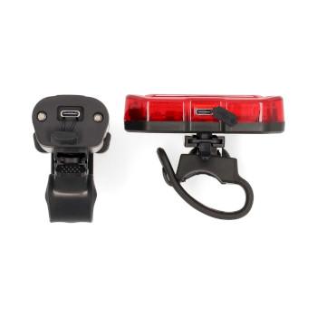 Fietslamp Batterij Gevoed 5 V DC 3 W Incl. batterij(en) - Nedis