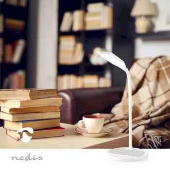 LED-Lamp met Draadloze Lader Dimmer - Op Product LED 15 W Met - Nedis
