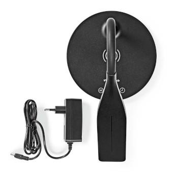 LED-Lamp met Draadloze Lader Dimmer - Op Product LED / Qi 15 W Met - Nedis