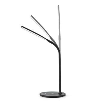 LED-Lamp met Draadloze Lader Dimmer - Op Product LED / Qi 15 W Met - Nedis