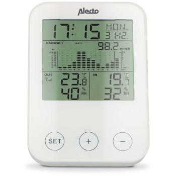 Weerstation met draadloze sensor Zwart / Grijs - Alecto
