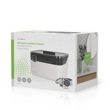 Ultrasone Juwelenreiniger Netvoeding 220 - 240 V AC 50/60 Hz Euro / - Nedis