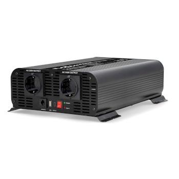 Omvormer Pure Sinusgolf Ingangsvoltage: 12 V DC Apparaat stroomoutput: - Nedis
