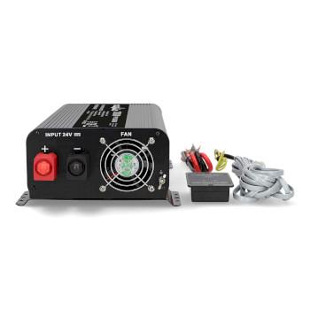 Omvormer Pure Sinusgolf Ingangsvoltage: 24 V DC Apparaat stroomoutput: - Nedis
