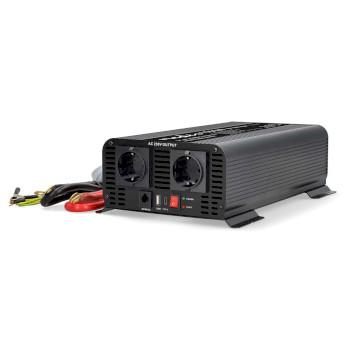 Omvormer Pure Sinusgolf Ingangsvoltage: 12 V DC Apparaat stroomoutput: - Nedis