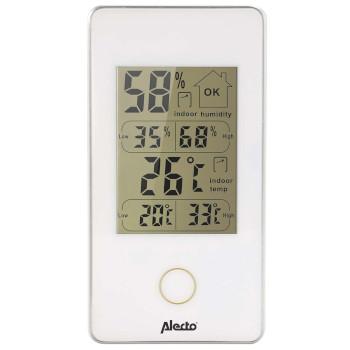 Digitale binnenthermometer wit - Alecto