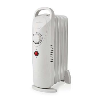 Mobiele Olieradiator 500 W 5 Vinnen Instelbare thermostaat 1 - Nedis