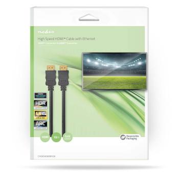 High Speed HDMI™-Kabel met Ethernet HDMI™ Connector HDMI™ - Nedis