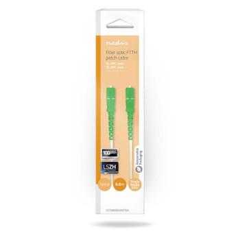 Glasvezel Patchkabel SMF (Single Mode Phase) SC/APC SC/APC 100 - Nedis