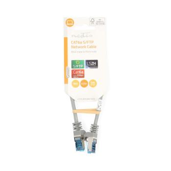 CAT6a netwerkkabel S/FTP RJ45 Male RJ45 Male 0.25 m Snagless - Nedis