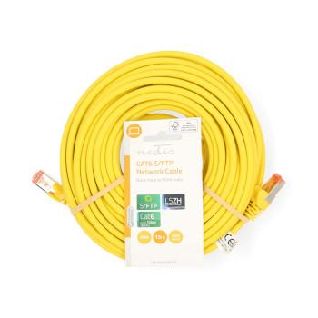 CAT6 Netwerkkabel RJ45 Male RJ45 Male S/FTP 15.0 m Rond LSZH - Nedis