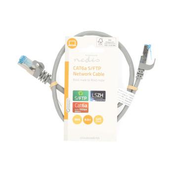CAT6a netwerkkabel S/FTP RJ45 Male RJ45 Male 0.50 m Snagless - Nedis