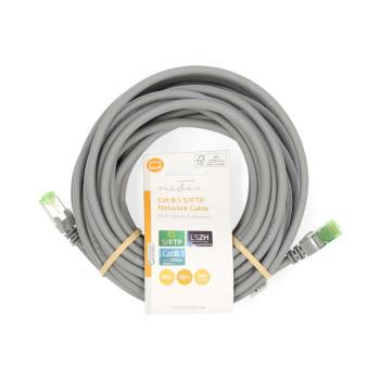 Cat 8.1 Netwerkkabel S/FTP RJ45 Male RJ45 Male 10.0 m Rond - Nedis