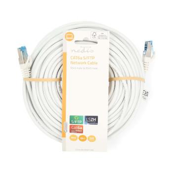 CAT6a netwerkkabel S/FTP RJ45 Male RJ45 Male 20.0 m Snagless - Nedis