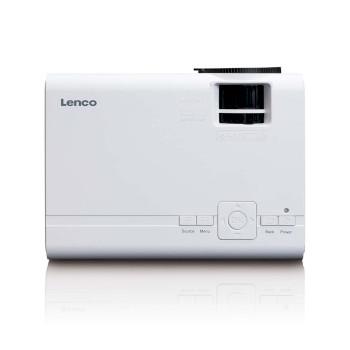 LCD Projector met hoge resolutie, ondersteunt Full HD 1080P inhoud Wit - Lenco
