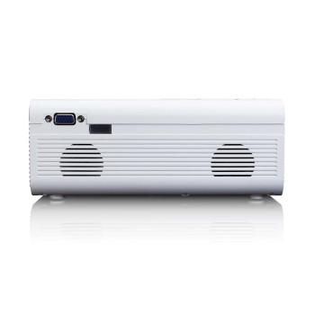 LCD Projector met hoge resolutie, ondersteunt Full HD 1080P inhoud Wit - Lenco