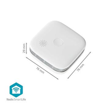 SmartLife Rookmelder Wi-Fi Batterij Gevoed Levenscyclus sensor: 10 - Nedis