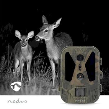 Wildcamera 4K@10fps 50 MPixel 8 MPixel CMOS IP65 Zwart No-Glow - Nedis