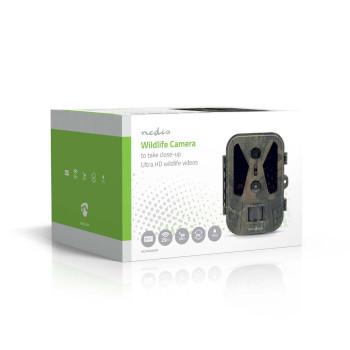 Wildcamera 4K@10fps 50 MPixel 8 MPixel CMOS IP65 Zwart No-Glow - Nedis