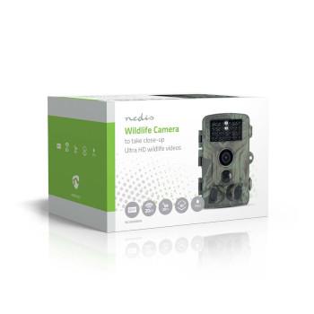 Wildcamera 4K@10fps 50 MPixel 5 MPixel CMOS IP65 Zwart No-Glow - Nedis