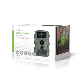 Wildcamera 4K@10fps 50 MPixel 5 MPixel CMOS IP65 Zwart No-Glow - Nedis