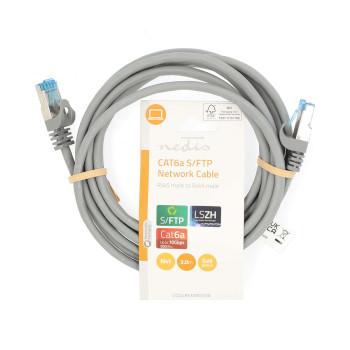 CAT6a netwerkkabel S/FTP RJ45 Male RJ45 Male 3.00 m Snagless - Nedis