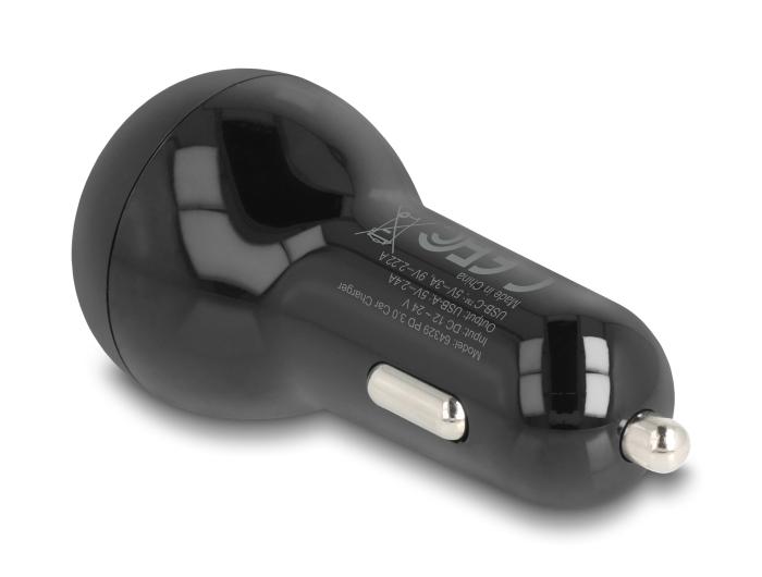Delock Autolader USB Type-C™ PD 3.0 en USB Typ-A met 32 W