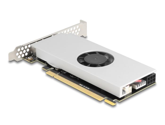 Delock PCI Express x16 kaart met 4 x USB 20 Gbps USB Type-C™ Quad Channel