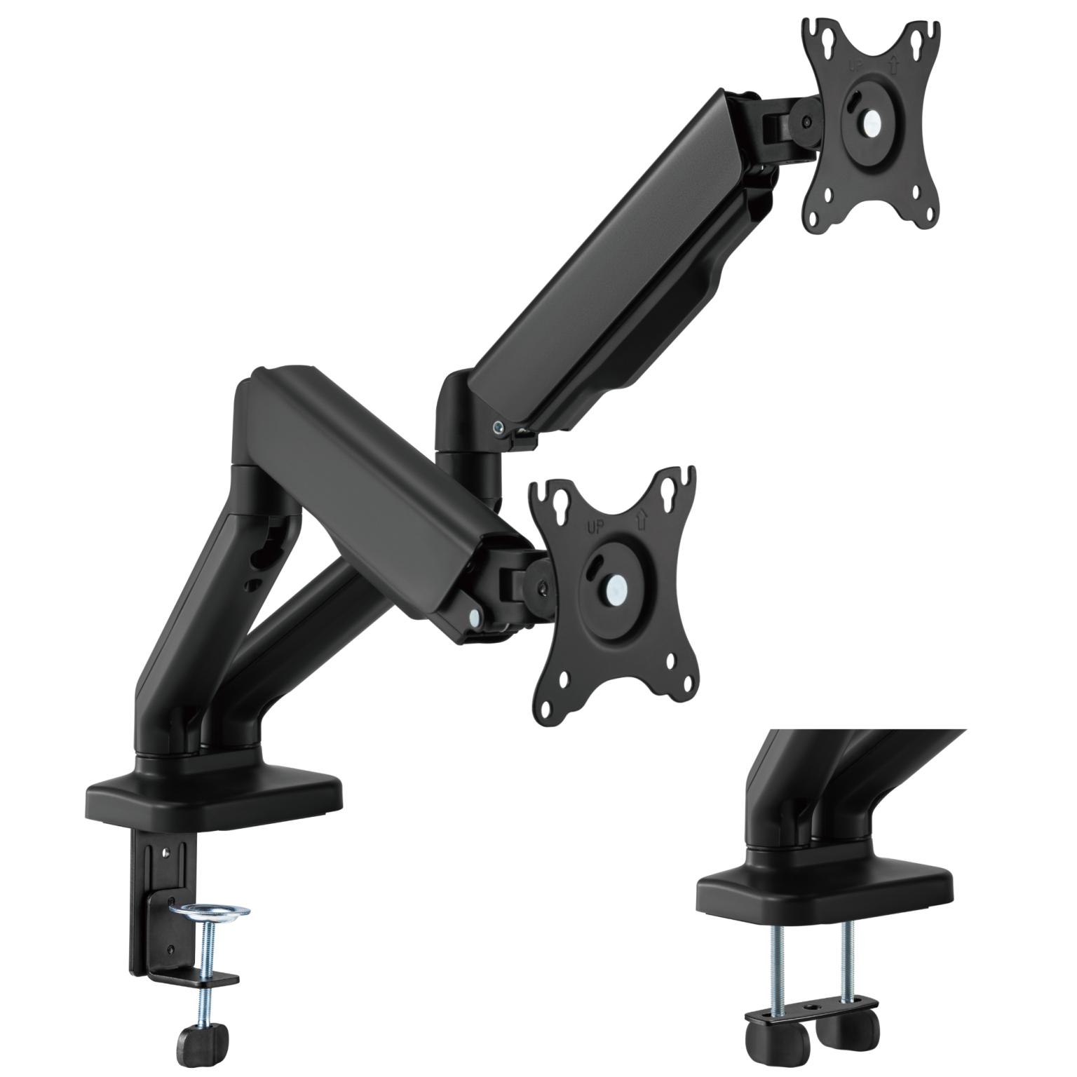 Monitor beugel - 2 schermen - Allteq - Monitorarm