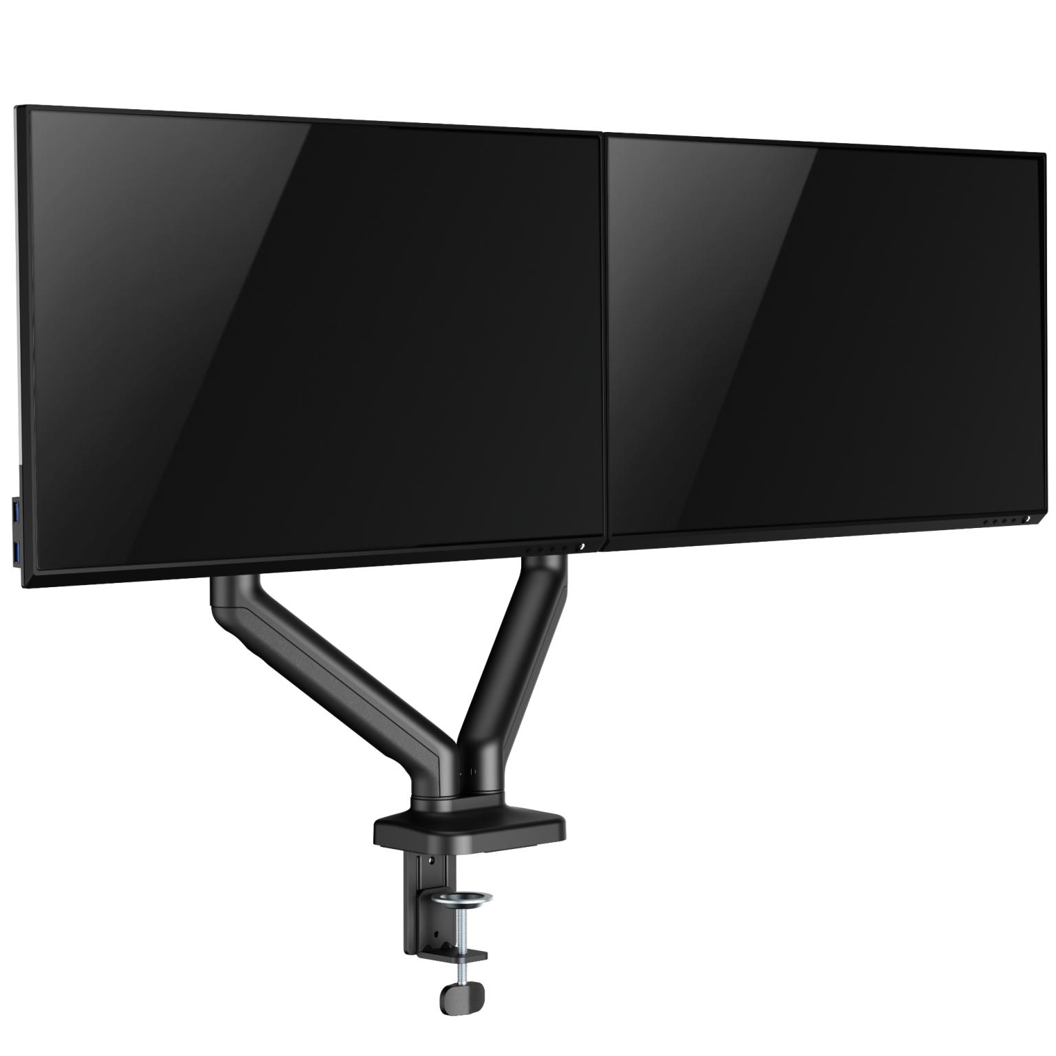 Monitor beugel - 2 schermen - Allteq - Monitorarm