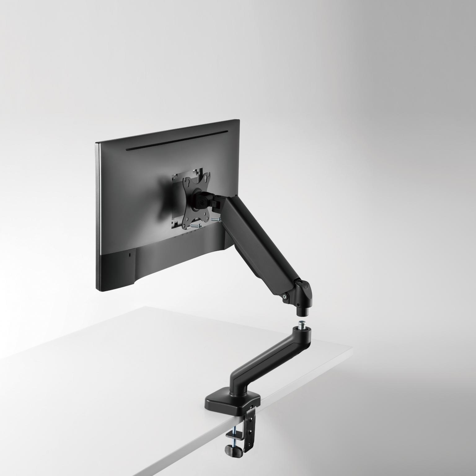Monitorarm 17–32 inch – Bureauklem – Kantelbaar & Draaibaar – VESA 75/100 – 9kg