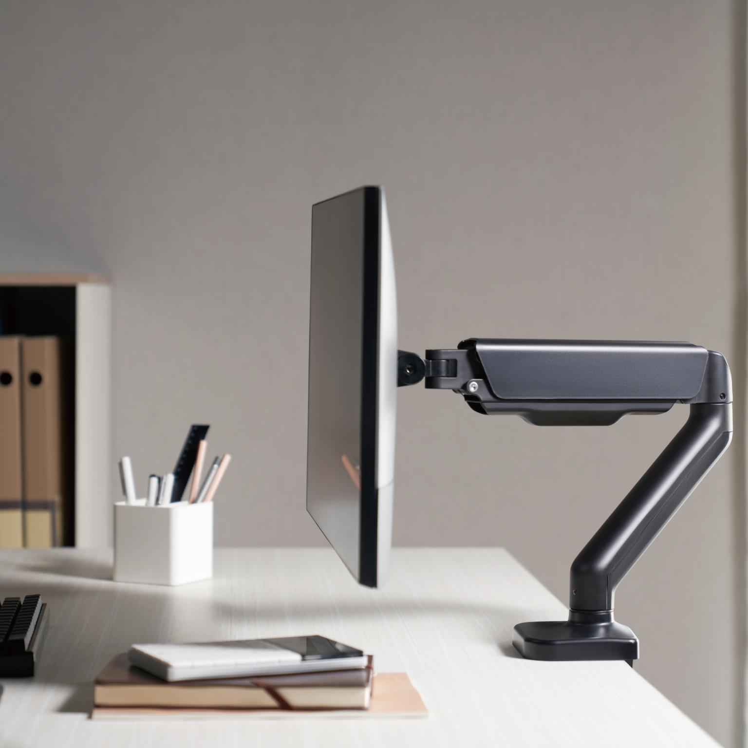 Monitorarm 17–32 inch – Bureauklem – Kantelbaar & Draaibaar – VESA 75/100 – 9kg