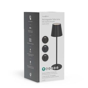 LED-Tafellamp LED 1.8 W 150 lm 3000 - 6000 K Zwart - Nedis