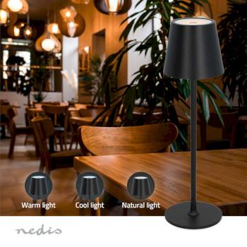 LED-Tafellamp LED 1.8 W 150 lm 3000 - 6000 K Zwart - Nedis